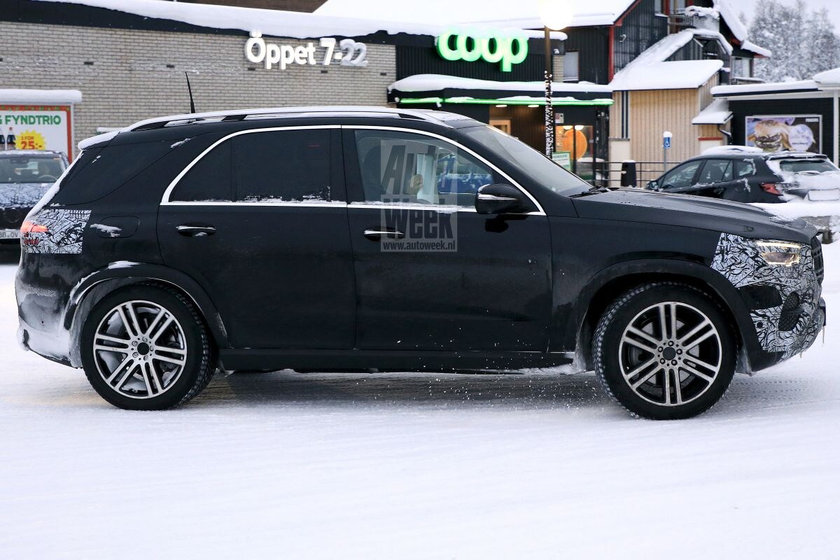 Mercedes Benz Gle Gefacelift De Sneeuw In Autoweek