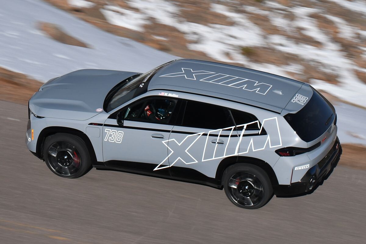 Bmw Xm Label Red Snelste Suv Op Pikes Peak Of Toch Niet