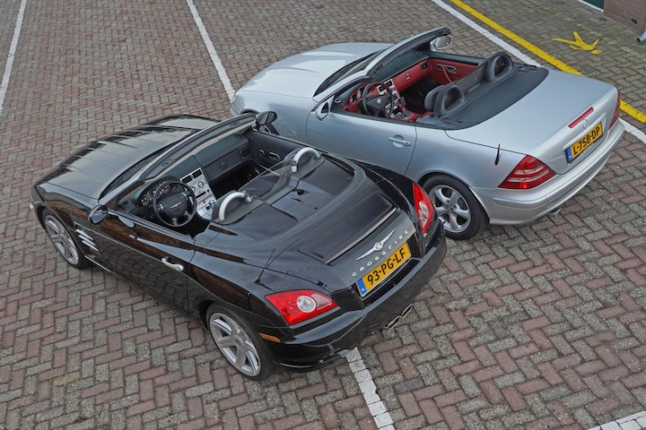 Mercedes Slk Vs Chrysler Crossfire Vergelijkende Test