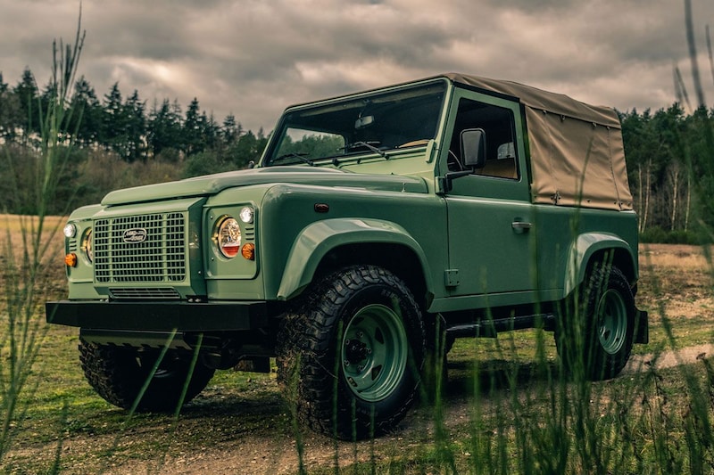 Heritage Customs Vintage Is Oude Land Rover Defender