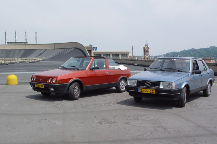 Fiats from the 80s (Ritmo, Regatta, Panda)