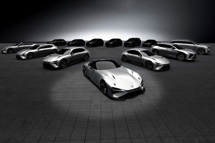 Lexus concept-cars 2021 EV toekomst overzicht