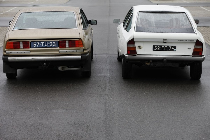 Rover SD1 en Citroen CX