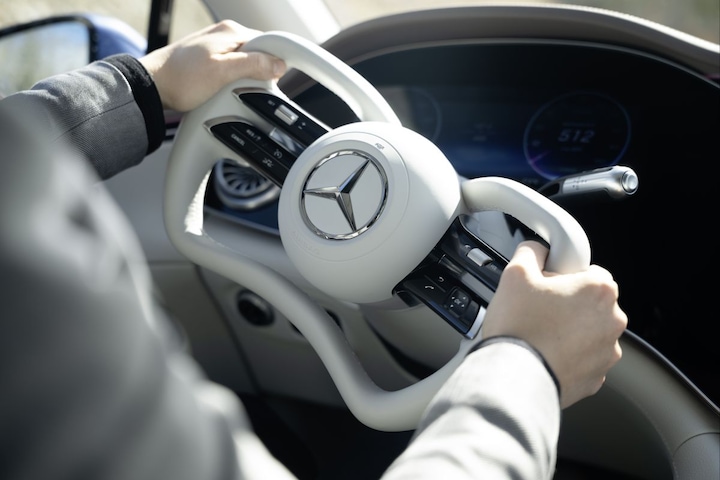 Mercedes-Benz EQS Steer by wire