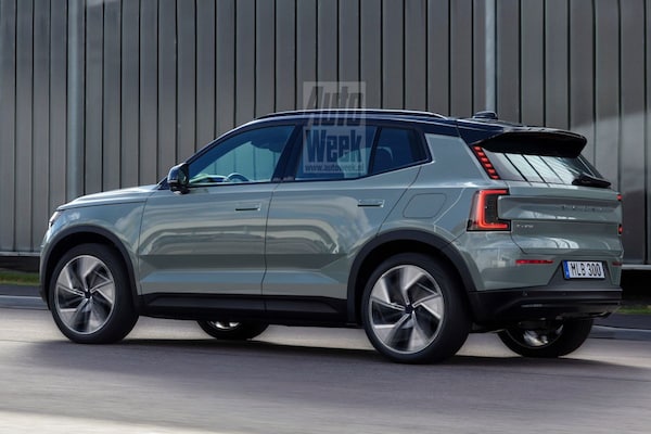 Volvo EX30 (illustratie Larson)