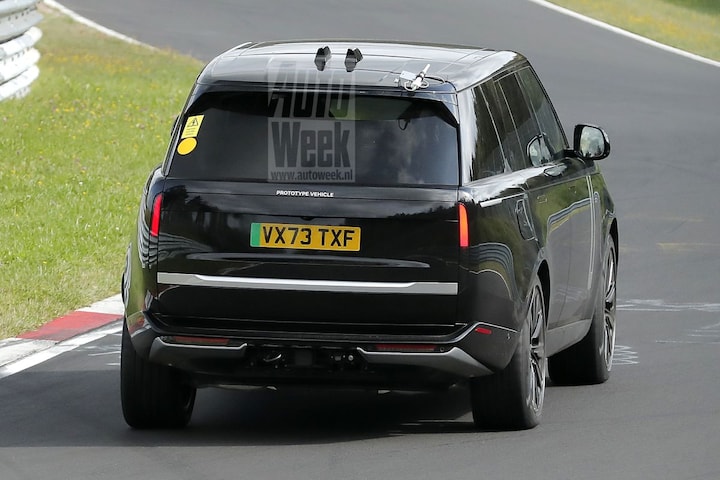 Range Rover EV spyshots