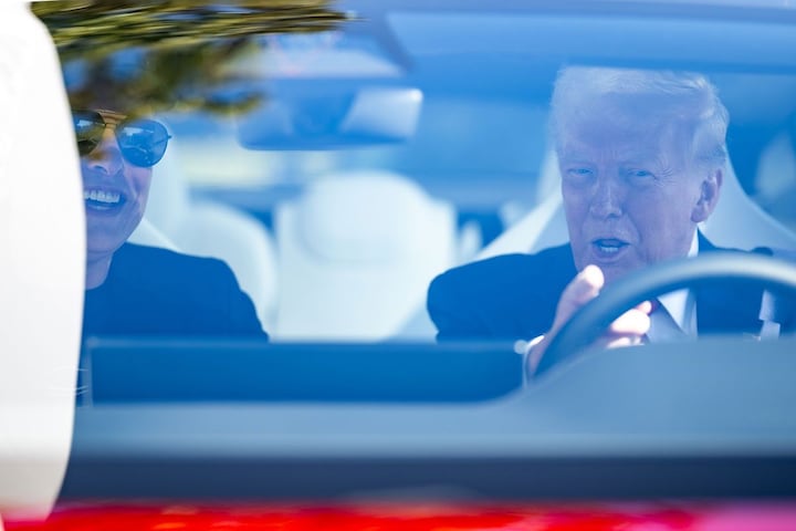 Donald Trump Tesla Musk