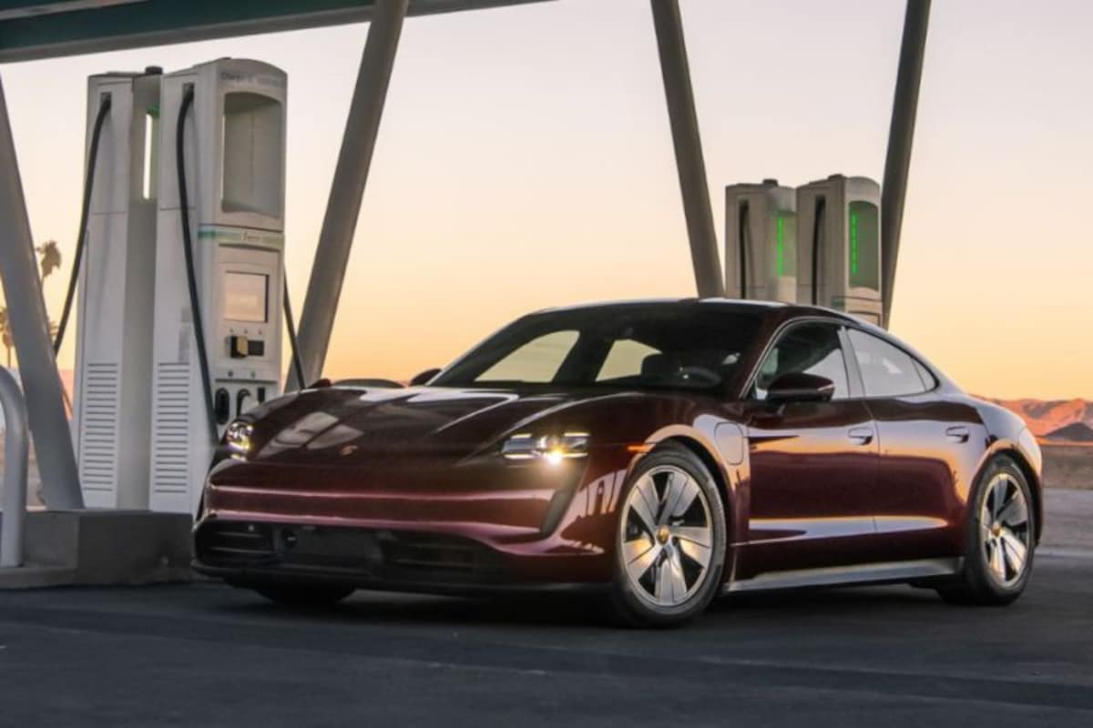 Porsche Taycan met recordkorte laadtijd van LA naar New York