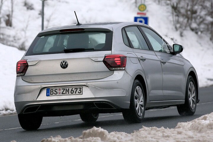 Spyshots Volkswagen Polo facelift