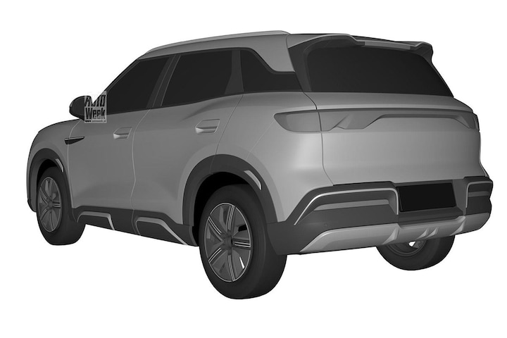 BYD Yuan Up (patent)