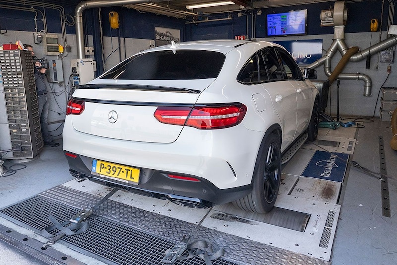 Mercedes-AMG GLE 43 Coupé (2019) - Op de rollenbank