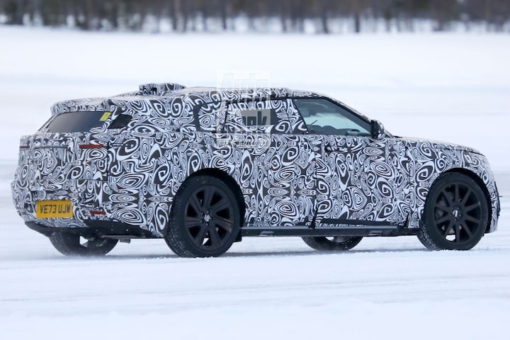 Range Rover spy shots