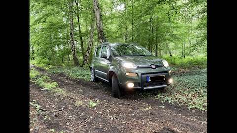 Fiat Panda TwinAir Turbo 85 4x4 Climbing