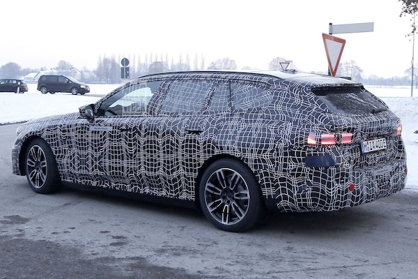 Spyshots BMW 5-serie Touring