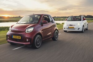 Smart EQ ForTwo Cabrio vs. Fiat 500e Convertible