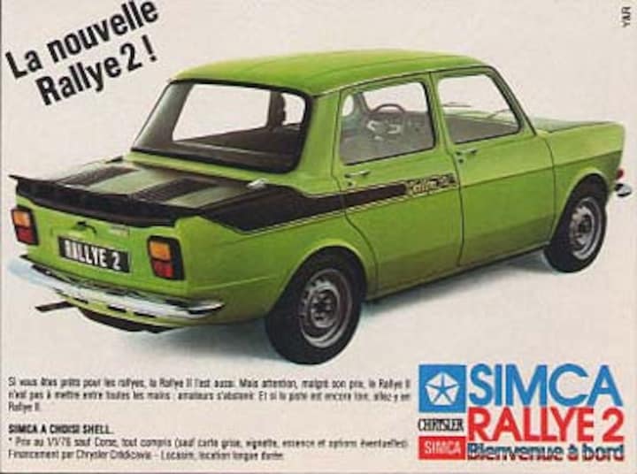Simca 1000 Rallye 2