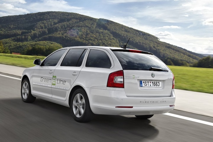 Skoda Octavia Green E-Line, elektrische Octavia uit 2011