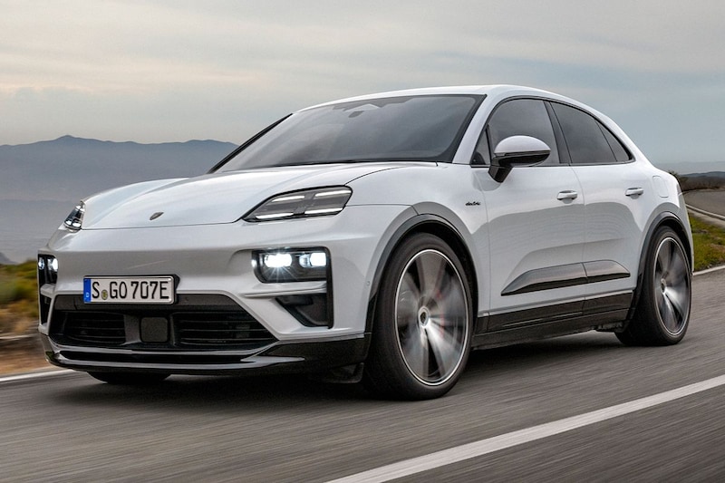 Nog één keer: Benzine-gestookte Porsche Macan