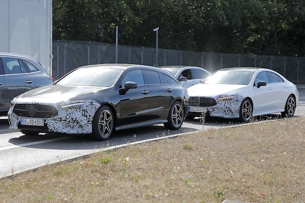 Spyshots Mercedes-Benz CLA