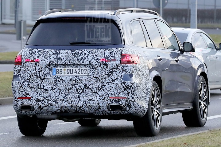 Mercedes-Benz GLS Spyshots