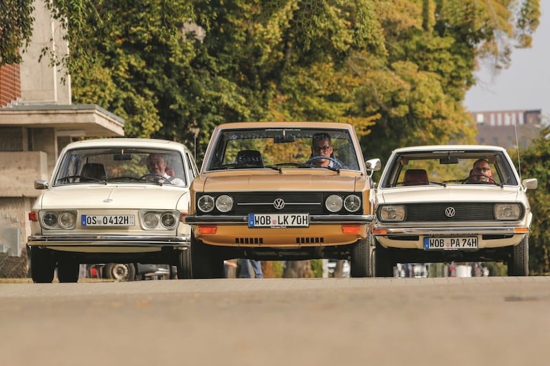 412, K70, Passat: wonderful classic trio from Volkswagen with considerable overlap