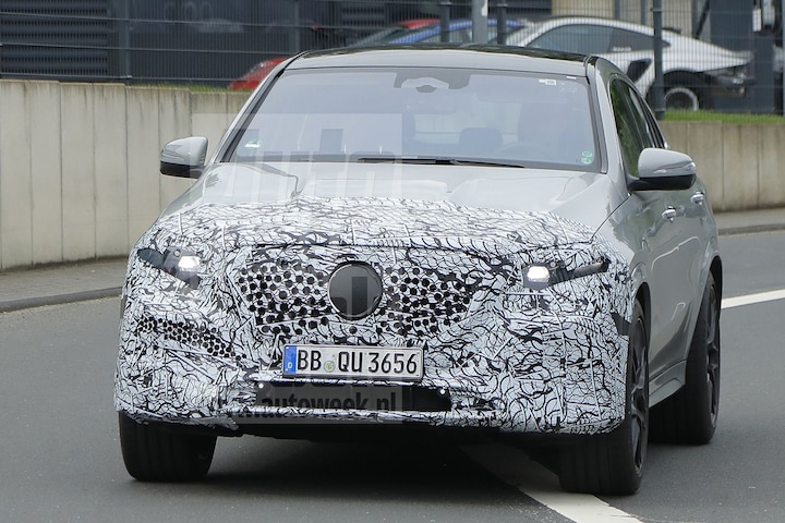 Mercedes-Benz GLE Coupe spyshots