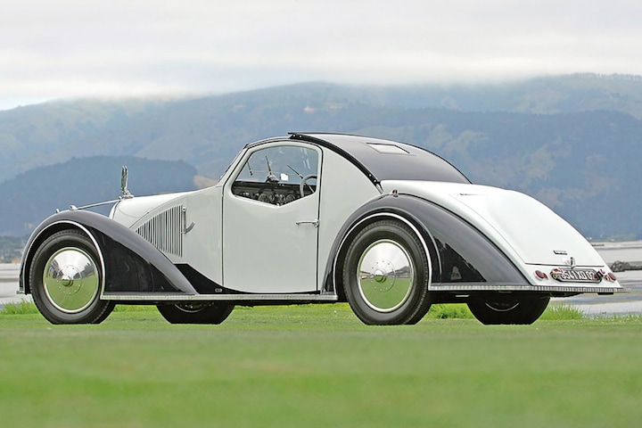 Art deco auto's