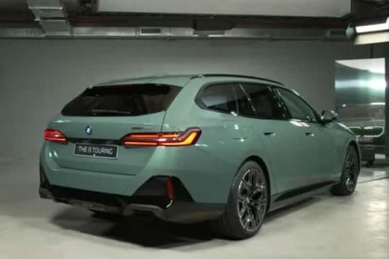 Electric BMW i5 Touring can now be seen