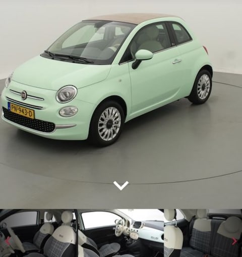 Fiat 500C TwinAir Turbo 80 Lounge