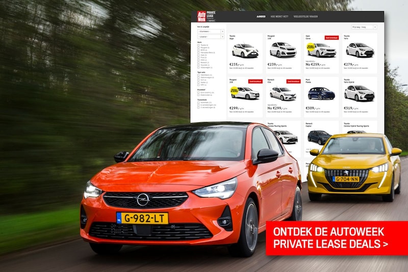 Heb jij je private lease-auto al gespot?