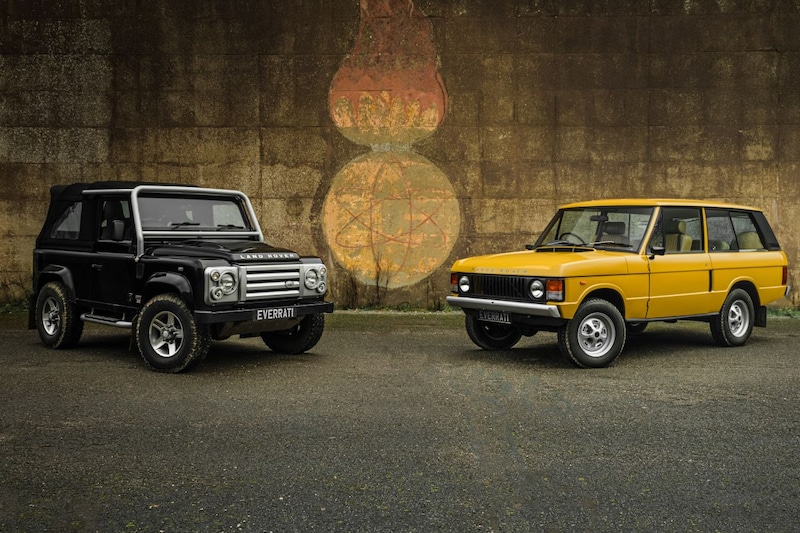 Oer-Range Rover en Land Rover Defender nu elektrisch - AutoWeek