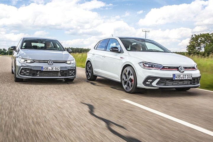 Volkswagen Polo GTI vs. Volkswagen Golf GTI Vergelijkende Test