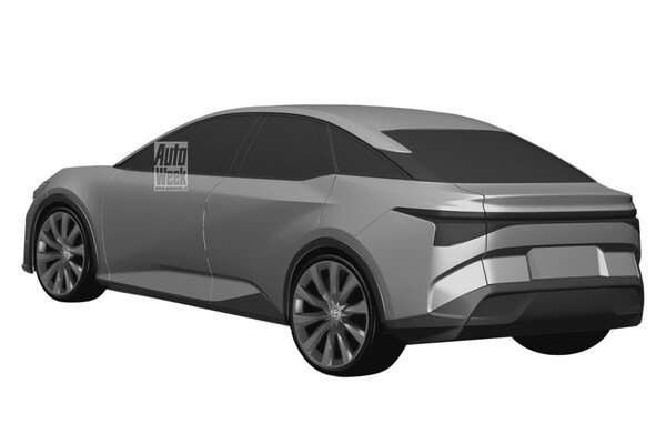 Toyota bZ Sedan (patent)
