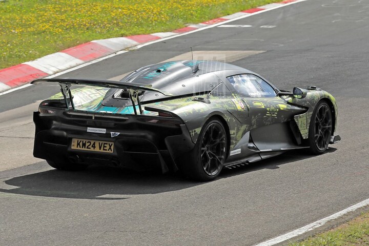 Aston Martin Valhalla spyshots