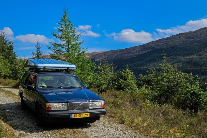 Volvo 940 met daktent