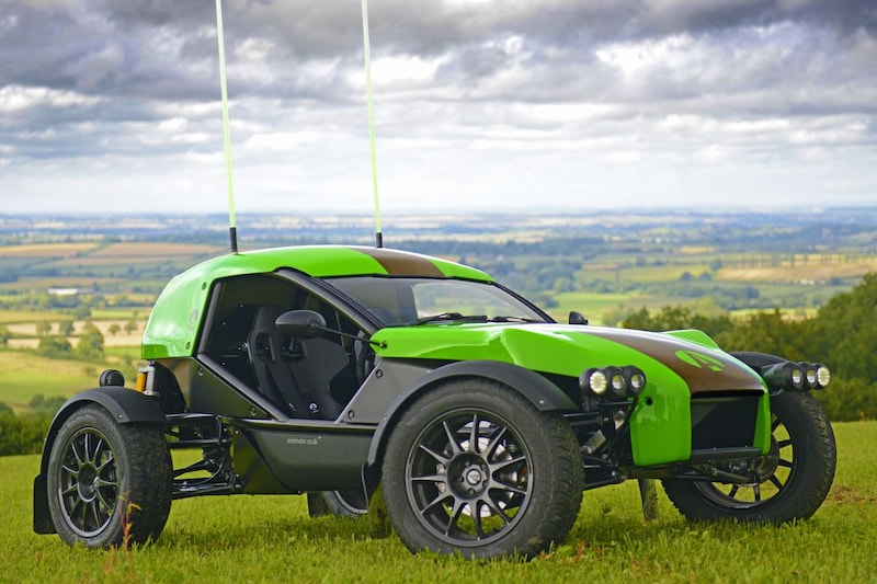 Ariel E-Nomad Concept: elektrisch en minder dan 900 kilo