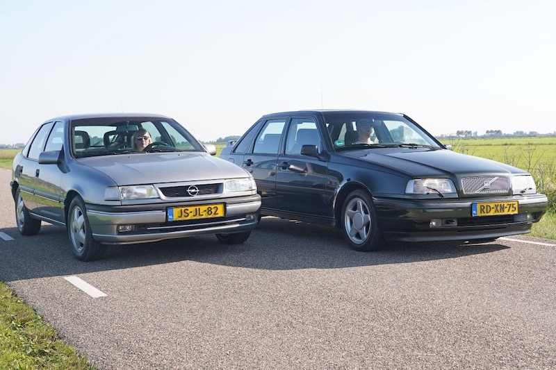 Nu bijna zeldzamer dan een Ferrari: de ooit populaire Opel Vectra en Volvo 440 in een dubbeltest