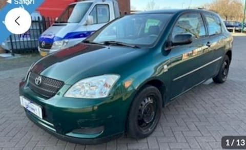Toyota Corolla 1.4 16v VVT-i Linea Terra (2003)