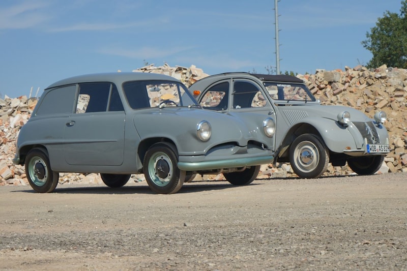 Volkswagen wanted to attack the Duck with this car Volkswagen wanted to attack the Duck with this car