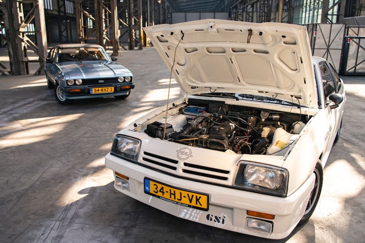 Opel Manta and Ford Capri