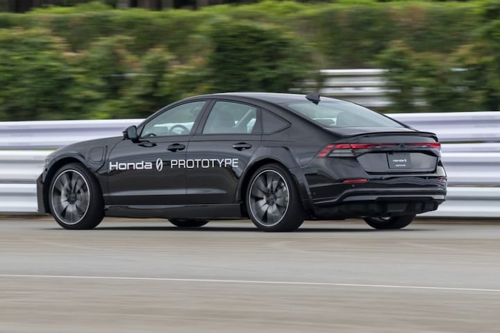 Honda prototype mule voor nieuwe EV
