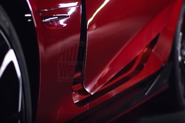 MG Cyberster teaser