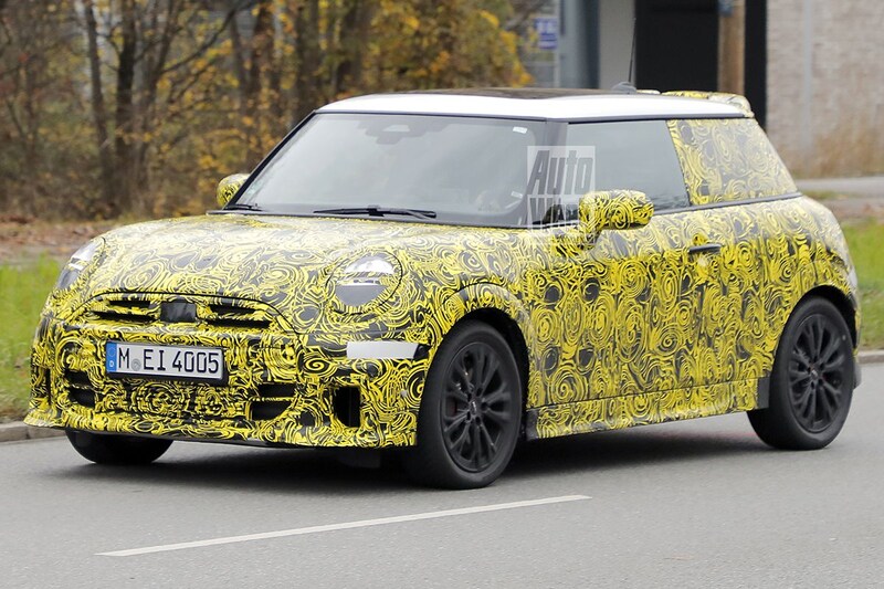 Spyshots Mini Hatchback and Mini Convertible JCW
