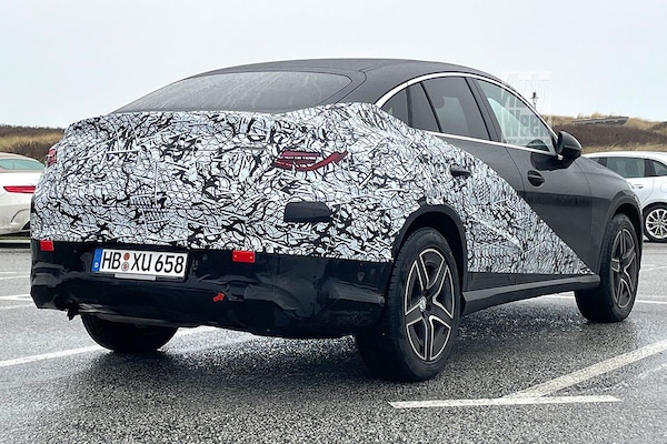 Spyshots Mercedes-Benz GLC Coupe