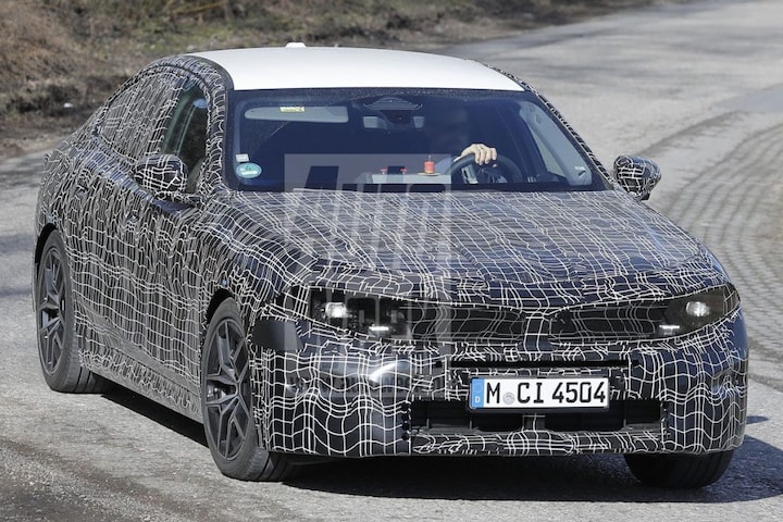BMW 5-serie facelift spyshots