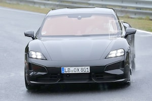 Porsche Taycan spy shots