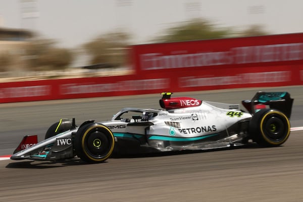 Mercedes F1 Bahrein Hamilton (ANP)