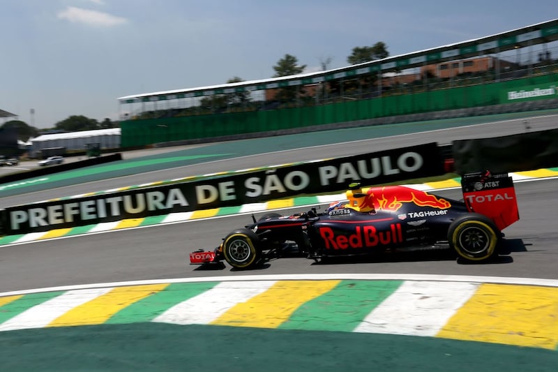 Max Verstappen GP Brazilië 2016 F1 (ANP)