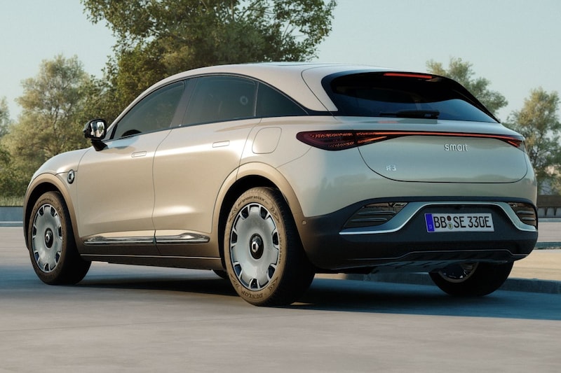 Smart #3: tot 455 kilometer bereik voor grootste Smart ooit - AutoWeek