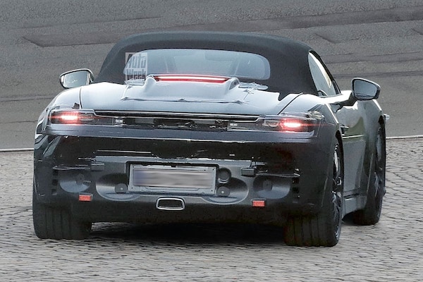 Spyshots elektrische Porsche 718 Boxster